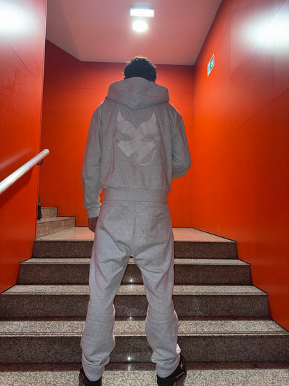 AKM GREY ZIP UP